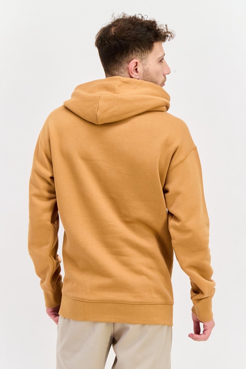 PUMA Puma x Select Men Sportswear Fit Embroidered Logo Outdoor Hoodies, Brown  - Image 3