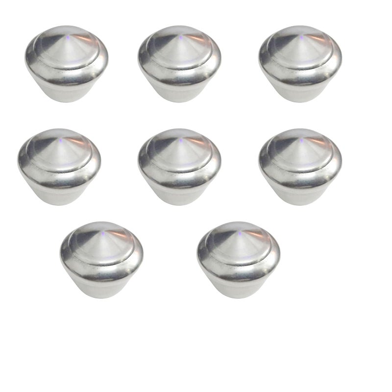 Starlinks Starlinks® Heavy duty Stainless steel Lid KNOBS with STAINLESS STEEL SCREWS Pot Lid Knob for Urli lid, Saucepan lid, Dish lid, Doom lid Kadai lid, moodi - 6Nos /SK4  - Image 1