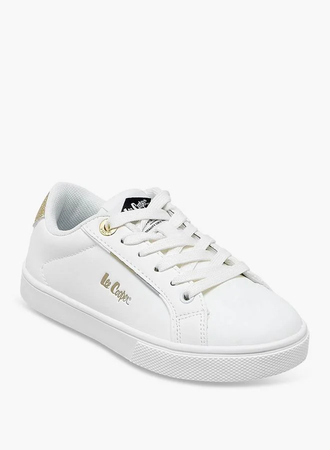 لي كوبر Girls Lace-Up Ankle Sneakers
