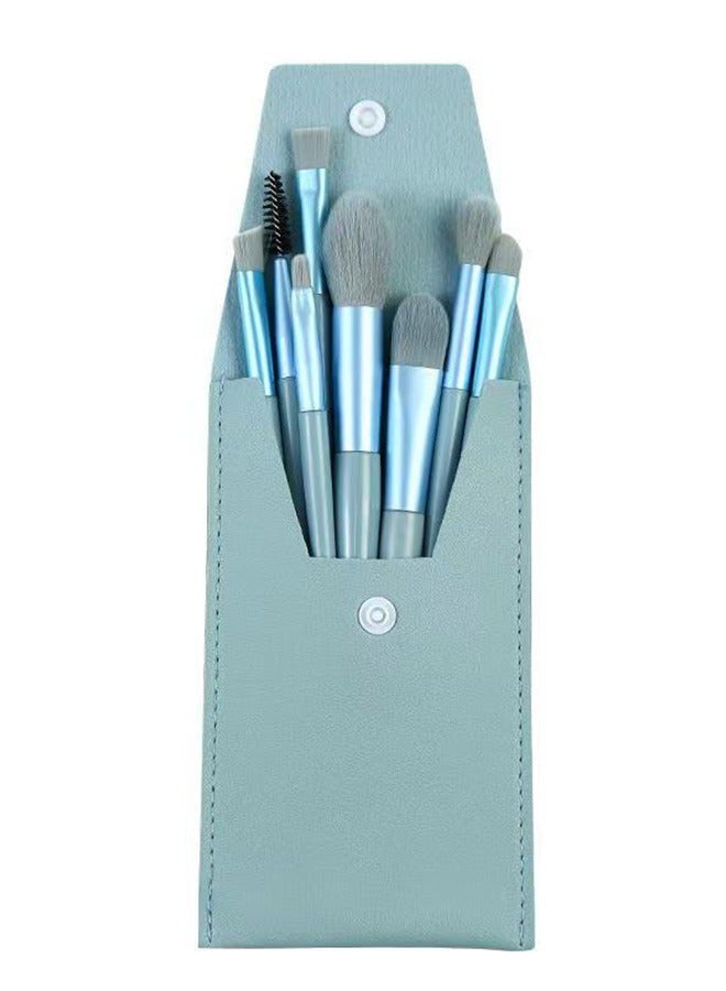 ORiTi 8Pcs Makeup Brush Set Premium Synthetic Foundation Powder Concealers Eyeshadows Blush Cosmetic Make Up Brushes Kit - Image 1