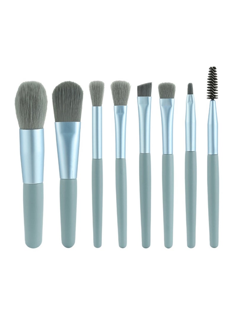 ORiTi 8Pcs Makeup Brush Set Premium Synthetic Foundation Powder Concealers Eyeshadows Blush Cosmetic Make Up Brushes Kit - Image 2