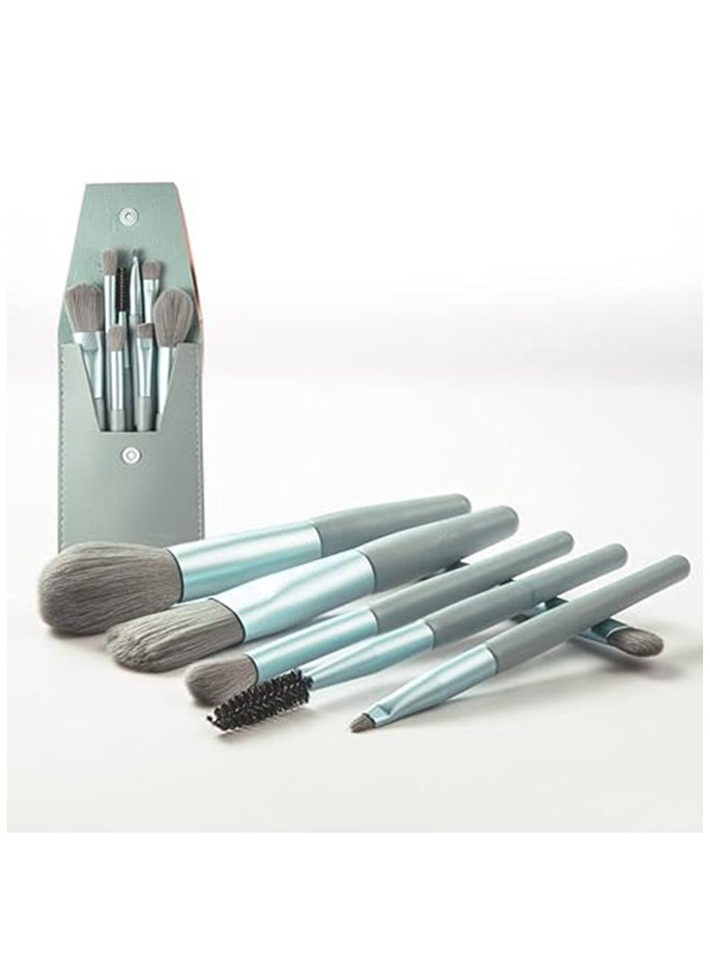 ORiTi 8Pcs Makeup Brush Set Premium Synthetic Foundation Powder Concealers Eyeshadows Blush Cosmetic Make Up Brushes Kit - Image 5