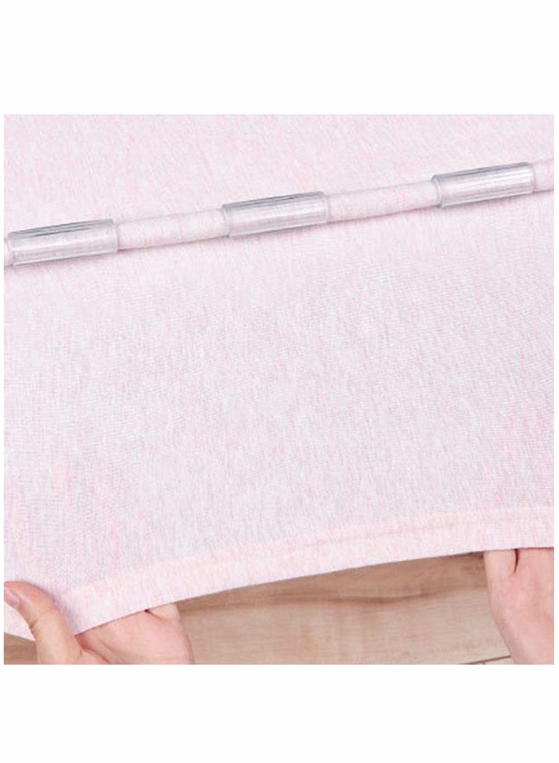 48-Pack Non-Slip Bed Sheet Fastener Clips, Reusable Sheet Holders to Keep Your Sheets Secure and Snugly in Place.  - Image 3
