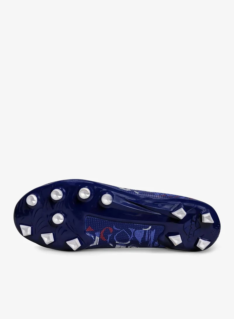 Nivia  Safari Football Stud Shoes - Navy Blue/Red  | Best Price UAE