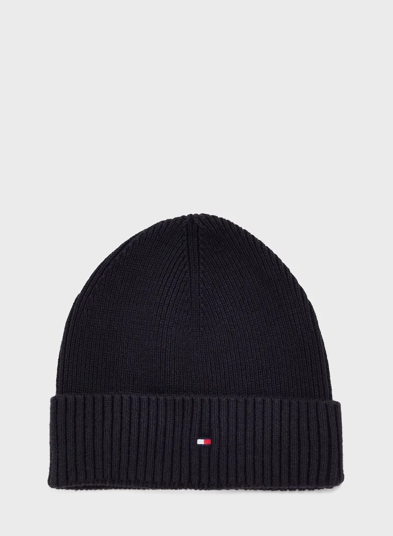 TOMMY HILFIGER Logo Knitted Beanie