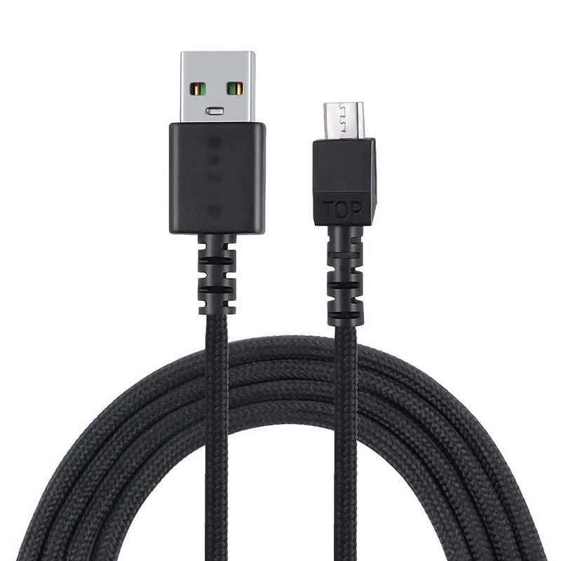 HUYUN كابل شحن USB من HUYUN لرازر ناغا برو 20000 DPI وديث أدر V2 برو ورازر باسيليسك ورازر فايبر الترايمت هايبرسبيد أخف فأرة سايبر بانك 2077 - Image 1