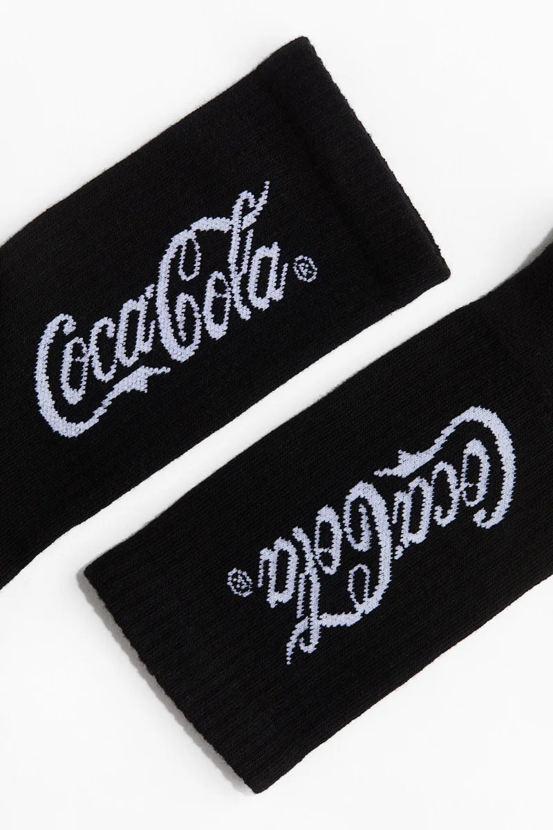 H&M Motif-Detail Socks