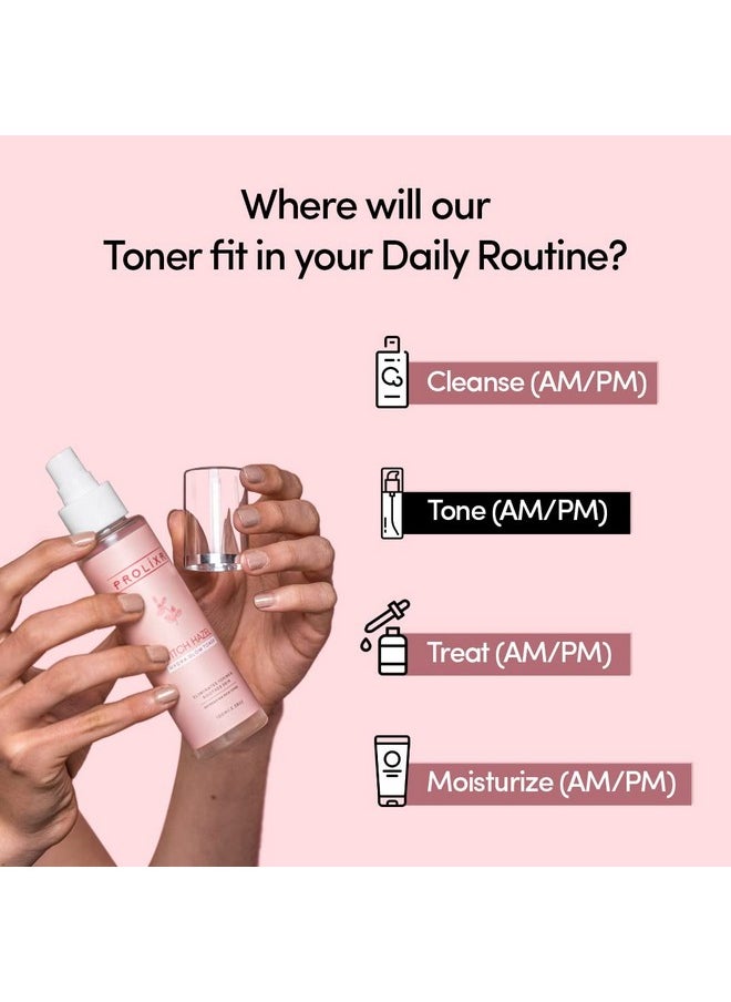 PROLIXR - Witch Hazel Hydra Glow Face Toner | Toner For Glowing Skin | Contains Aloe Vera & Witch Hazel | Toner For Open Pores Tightening | Skin Toner For Combination Skin | - 100Ml - Image 1