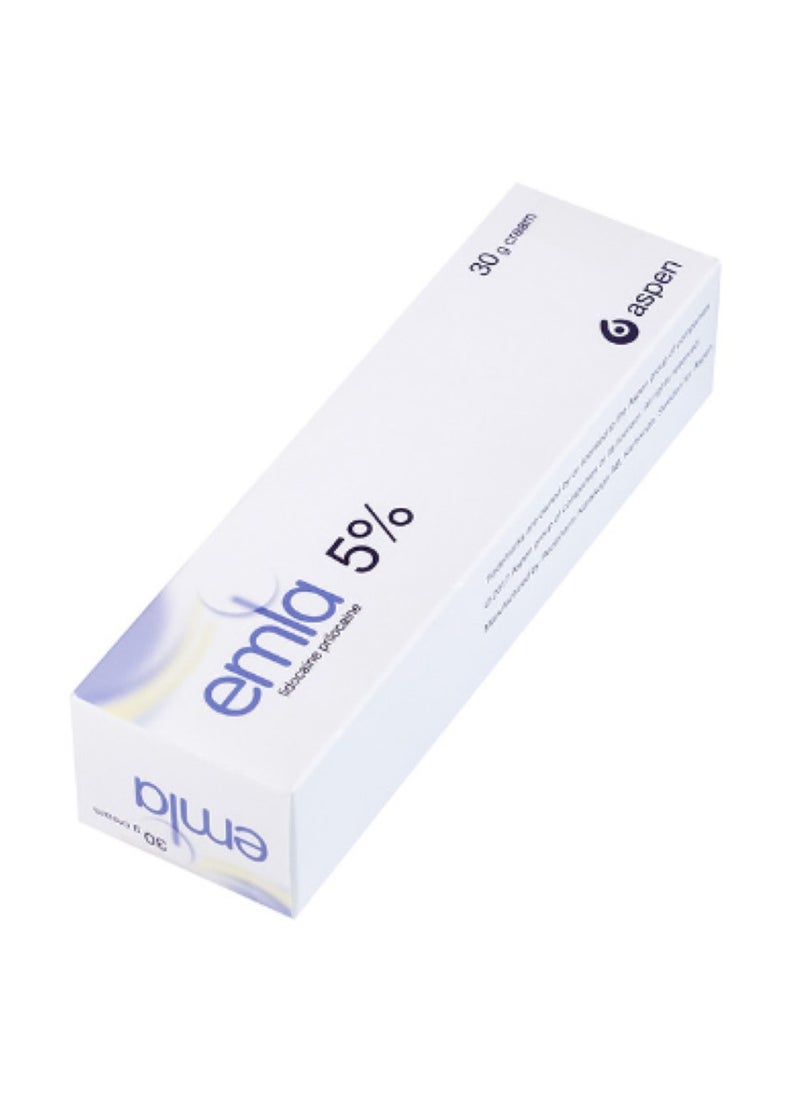 ASPEN - EMLA Lidocaine Prilocaine 5% Cream 30g - Image 1