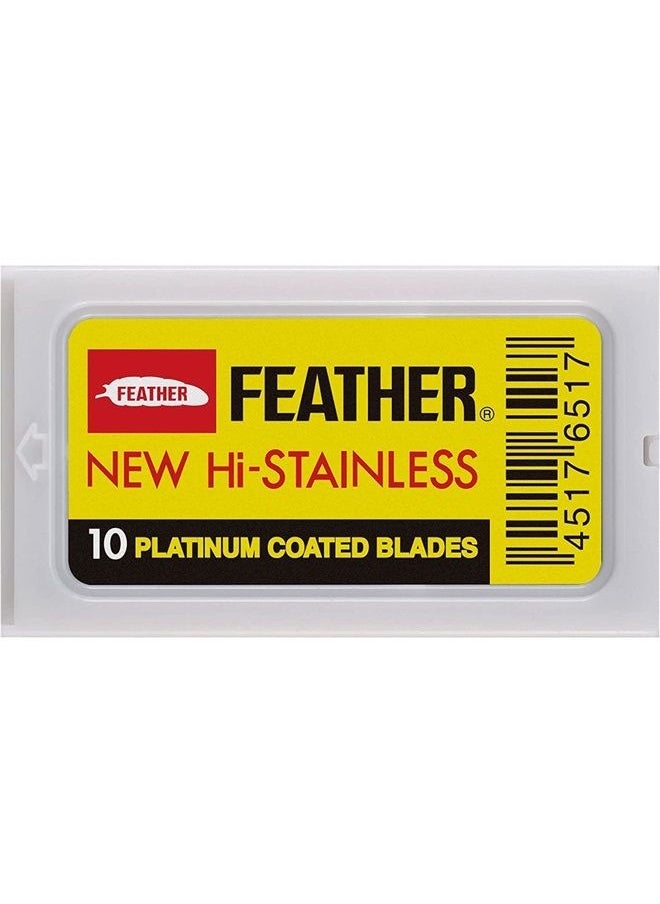 Feather Double Edge Safety Razor Blades 30 Count 