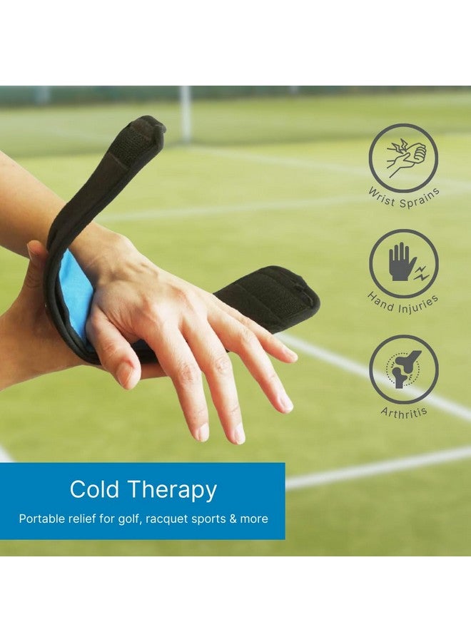 NatraCure Cold Therapy Wrap (Regular) with 14" Strap - 2 Pack - Small Reusable Gel Ice Pack Compress for Injuries and Pain Relief, Hand, Arch of Foot, Wrist, Elbow, Arthritis, Neuropathy - 715 CAT2PK - Image 4