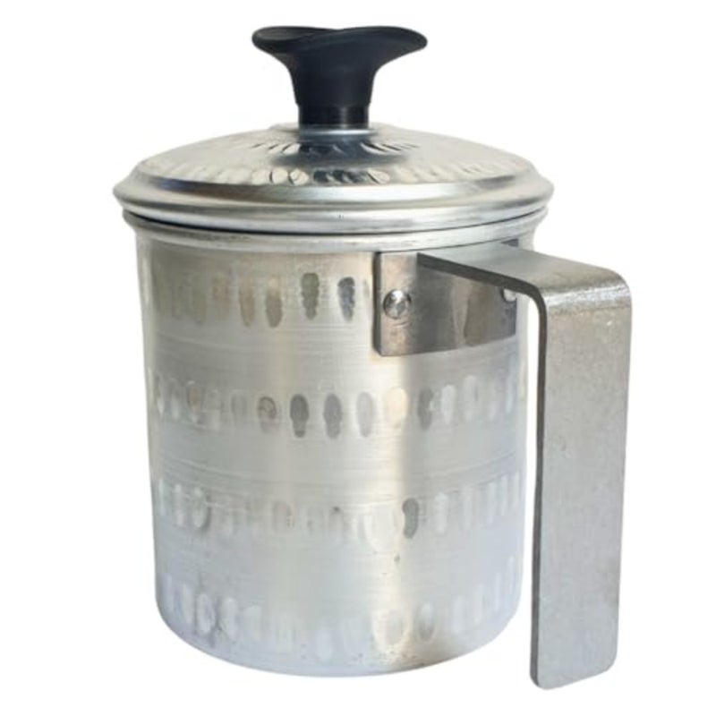 Aluminium Karak Chai Tea Boiler Jug for Arabic Qhawa Brewing, 2L Capacity, Silver Finish, Heat-Resistant Rust-Proof for Home and Cafe Use - Image 5