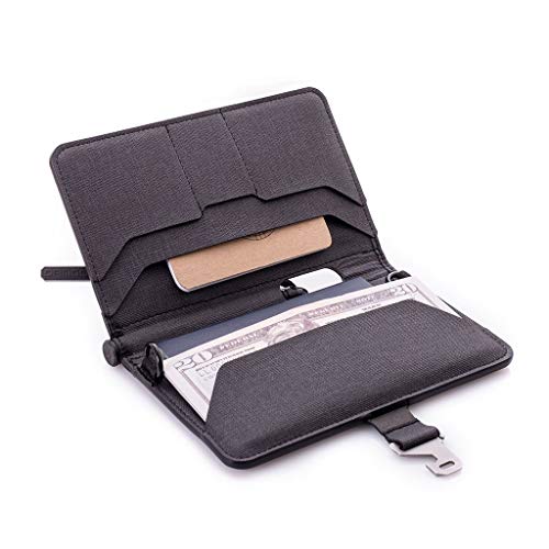 DANGO PRODUCTS Dango Slim Minimalist Wallet & Document Holder for Men - Dtex Water Resistant - Bifold, Black - Image 4