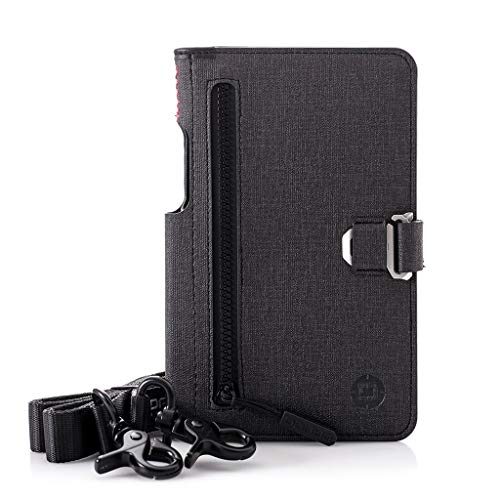 DANGO PRODUCTS Dango Slim Minimalist Wallet & Document Holder for Men - Dtex Water Resistant - Bifold, Black - Image 1