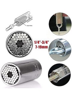BANTER BANTER Eagle Enterprise Wrench Tool Kit Universal Torque Wrench Head Set Power Drill Adapted Universal Socket Grip Socket Sleeve 719mm Power Drill Ratchet Bushing Spanner Key Grip Hand Tools  - Image 5