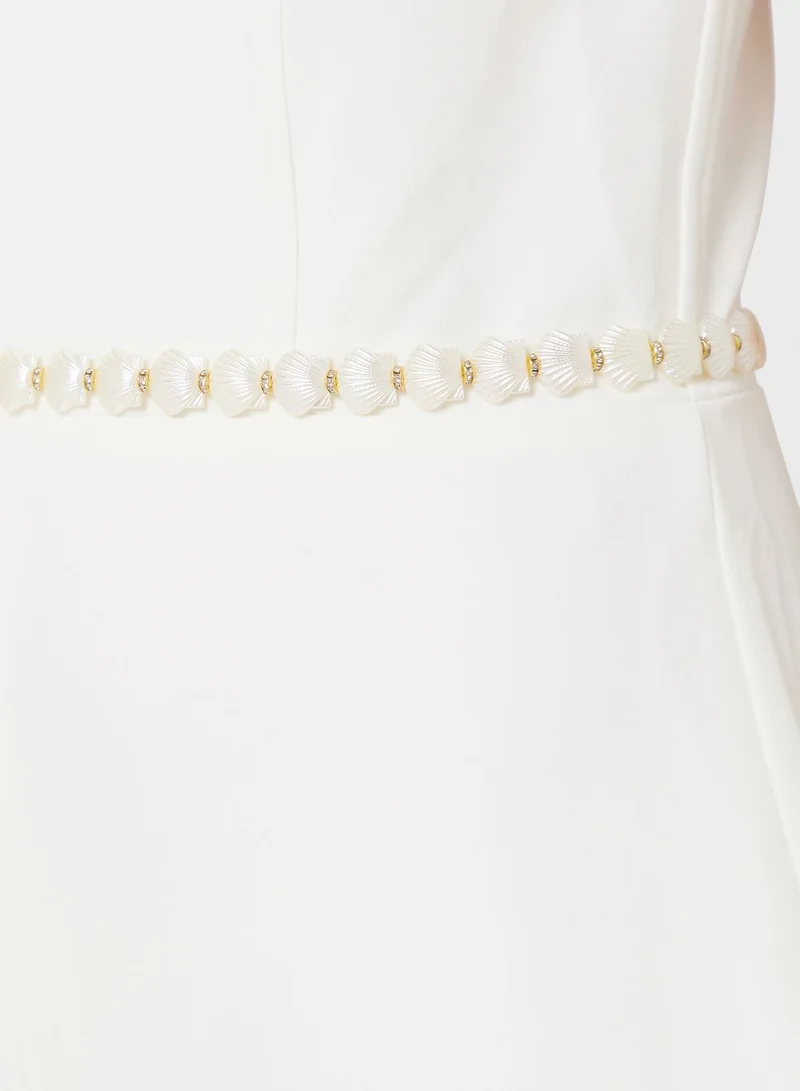 Ella Limited Edition Shell Detail Chain Belt
