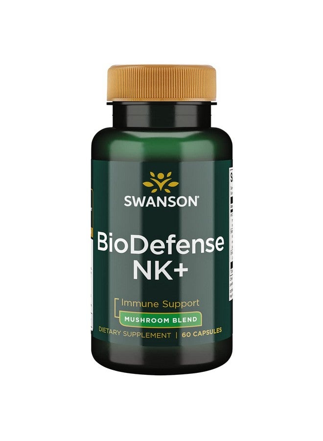 Swanson ULT BIODEFENSE NK+ Mushroom BLND 60C - Image 1