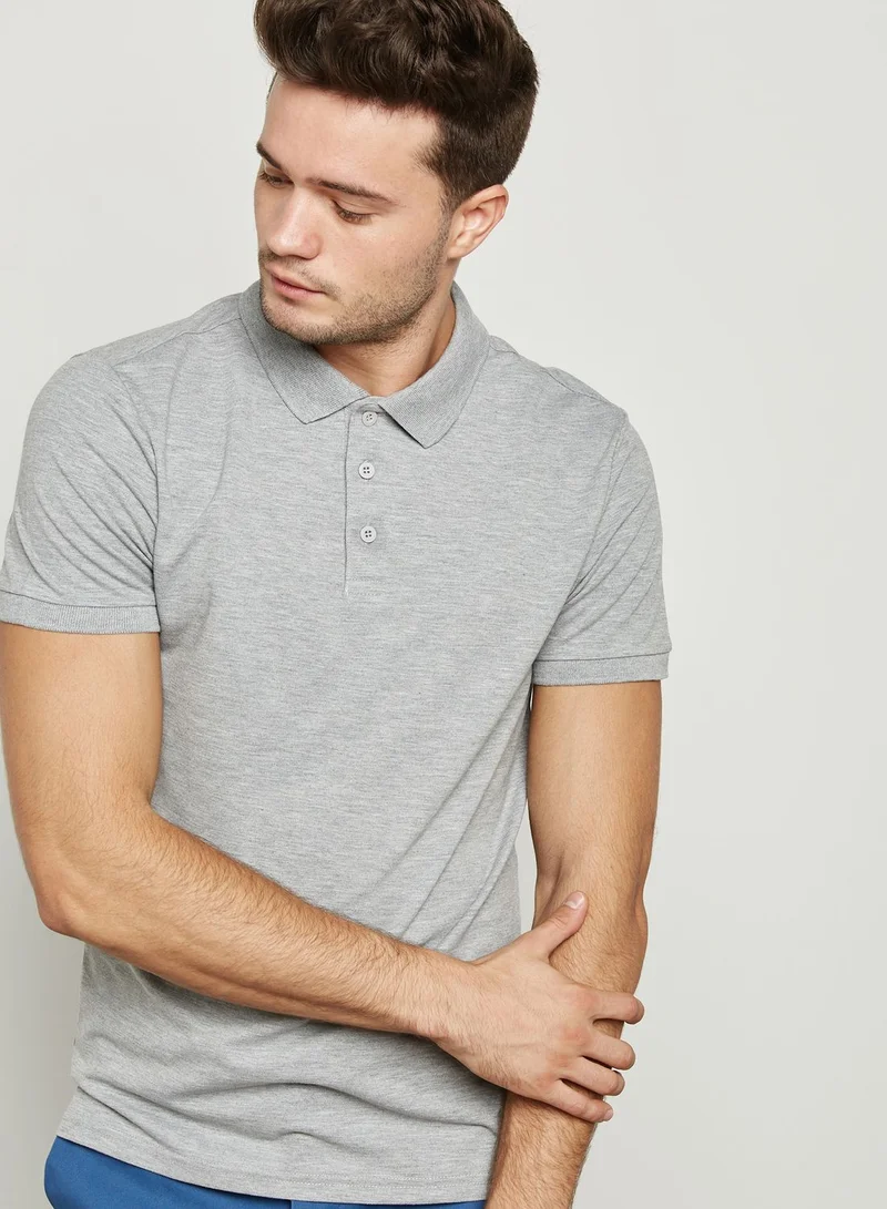 TOPMAN Muscle Fit Polo