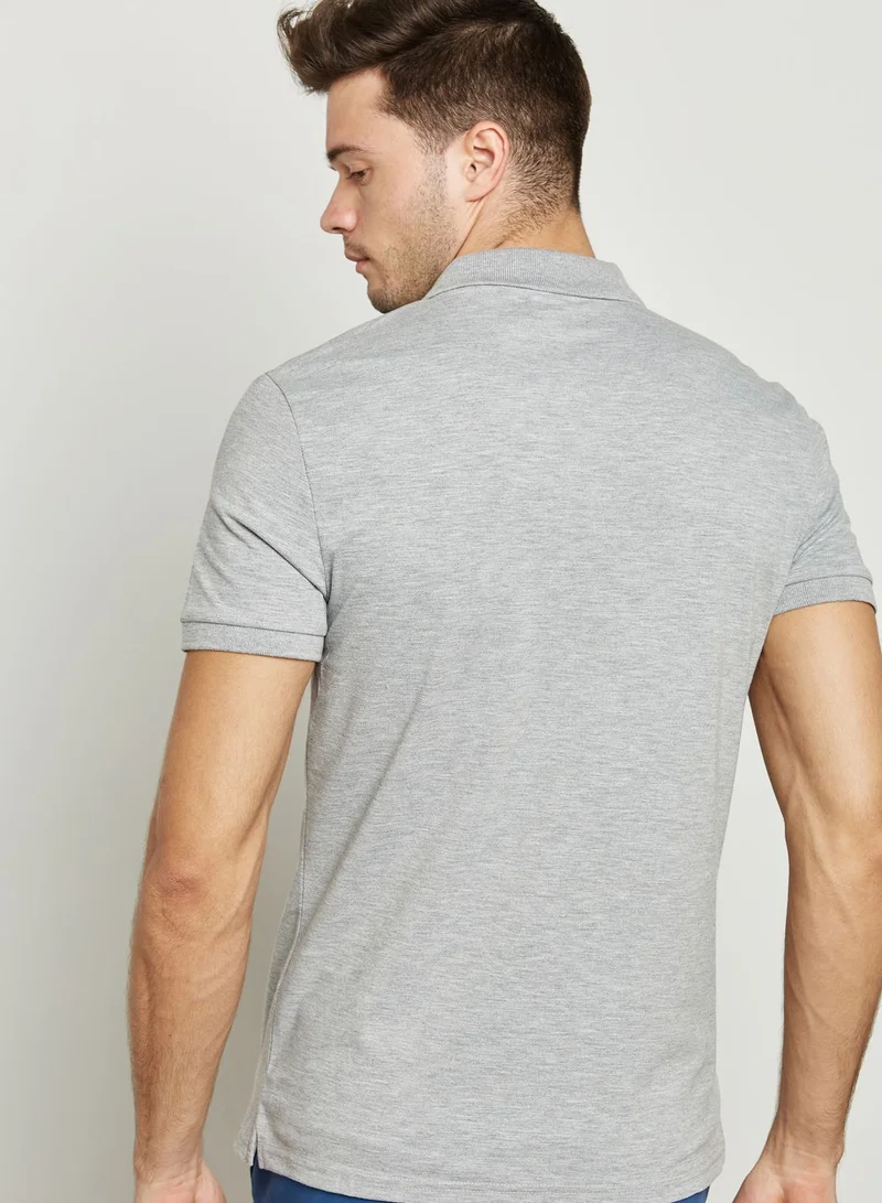 TOPMAN Muscle Fit Polo