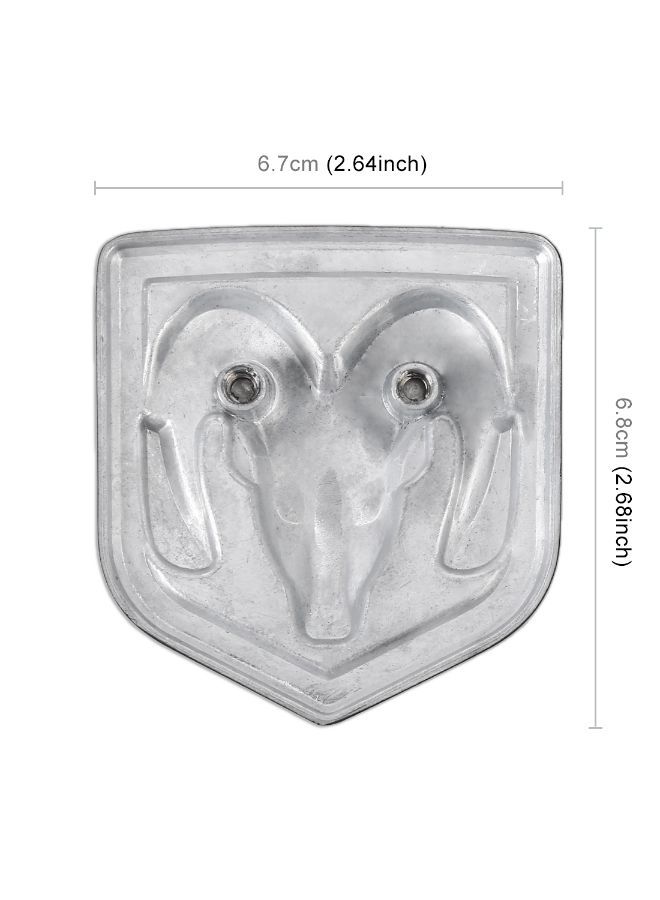 NIBEMINENT Bull Pattern Car Metal Body Decorative Sticker - Image 2