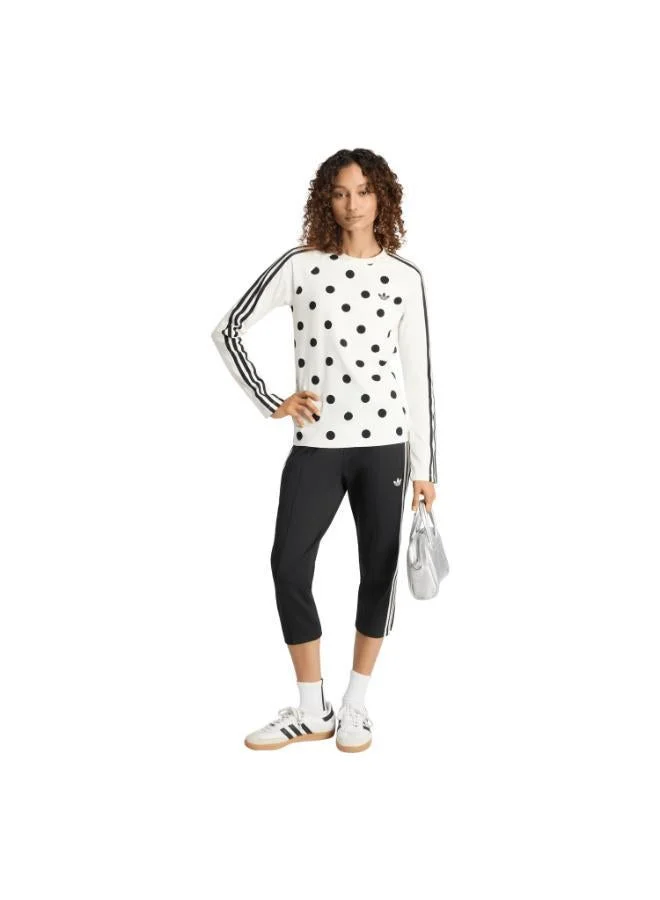 adidas Originals  POLKA DOTS SLIM LONG SLEEVE Long-sleeve Top for Women | Best Price UAE