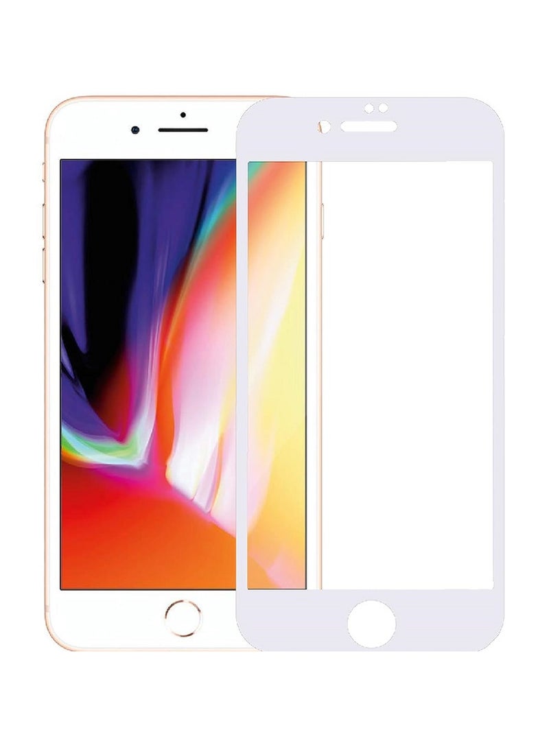 Super Tempered Glass Screen Protector 5D Designed For iPhone 8 Plus Full Glue Edge to Edge Full Screen Coverage And Bubble Free - Image 1