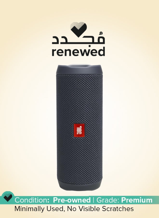 جي بي إل Renewed - Flip Essential 2 Wireless Portable Bluetooth Speaker - Deep Bass, IPX7 Waterproof JBLFLIPES2 Black - Image 1