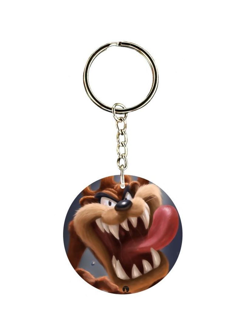 RKN Cartoon Printed Keychain