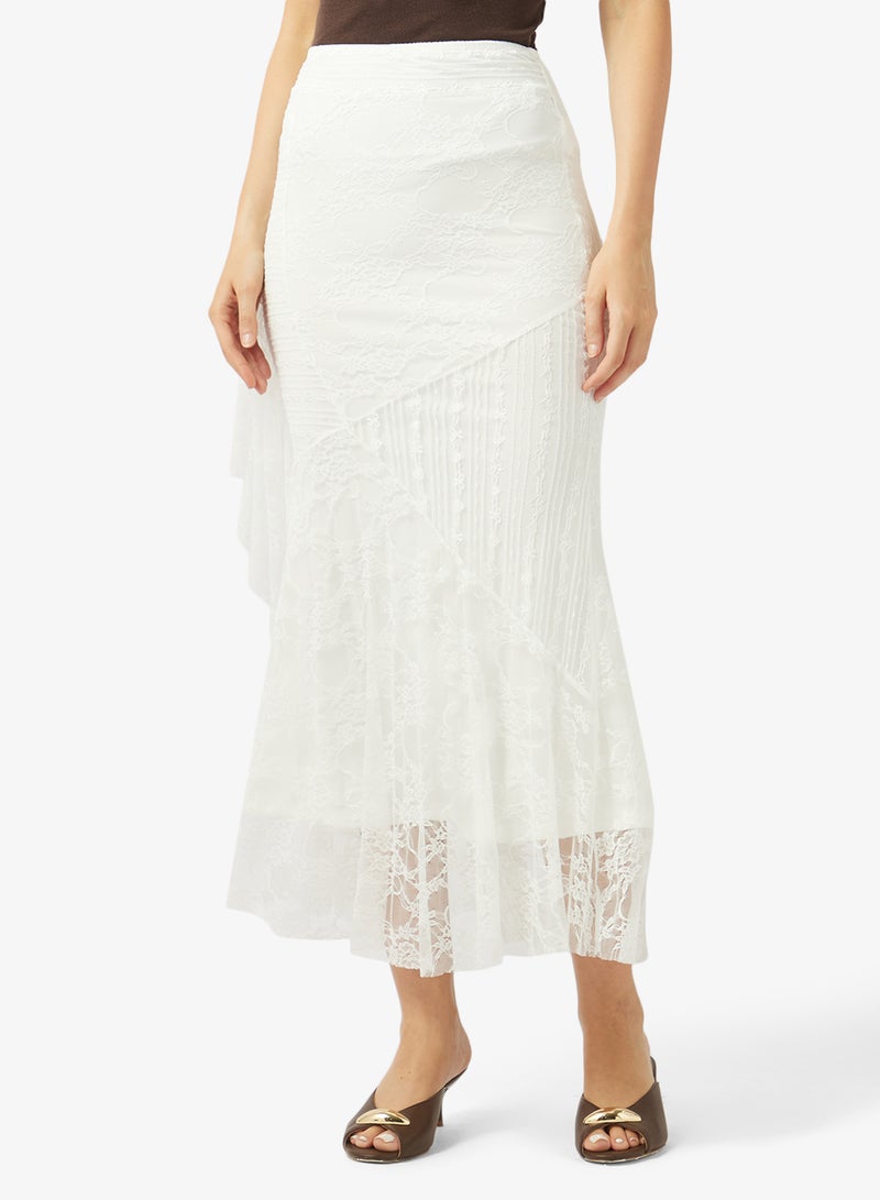 ELLA Lace Mermaid Cut Skirt - Image 1