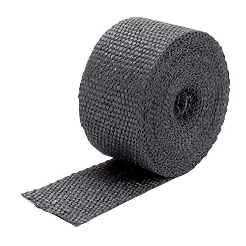 Design Engineering 010099 Black 2" x 25' Exhaust Heat Wrap - Image 1