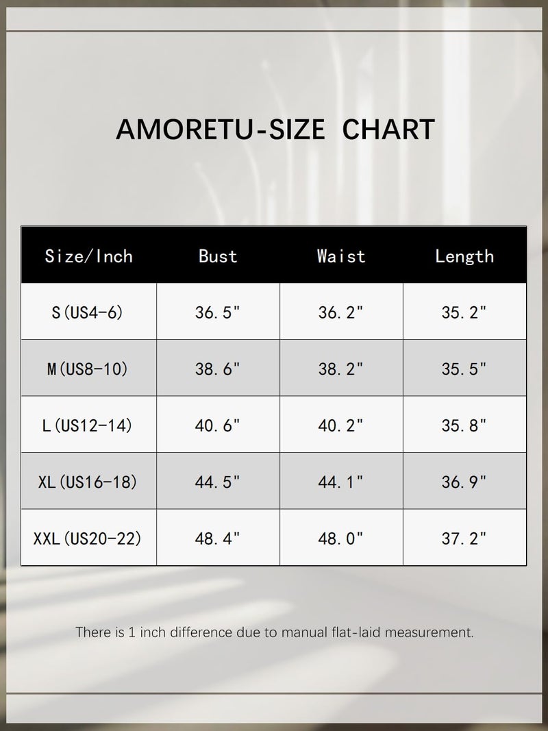 Amoretu Womens Long Sleeve Casual V Neck Loose Swing Tunic Dress Polka Dot, Summer, Fall, 2025 (Coffee, XXL) - Image 4