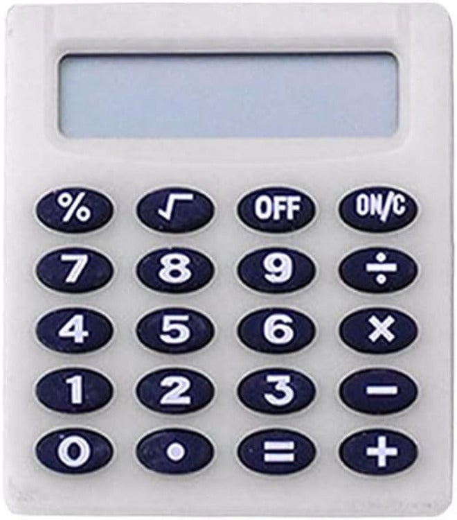 Calculator Calculator Mini Portable Electronic Calculator Candy Color Calculator Students School Use(OneColor) - Image 1