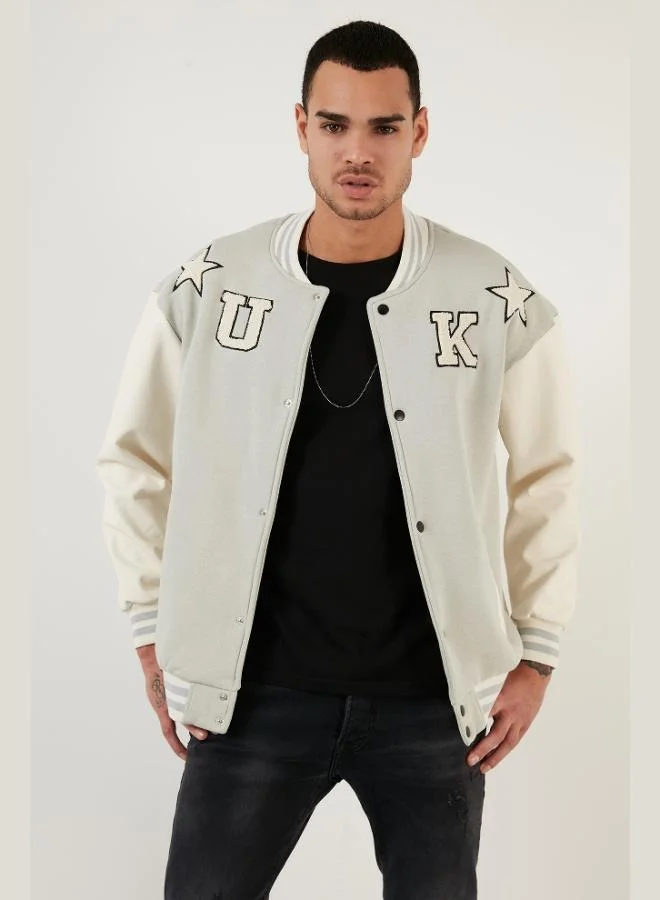 Buratti  Buratti Oversize College Collar Pocket Bomber Jacket Men'S JACKET 628MNH178 for Men | Best Price UAE