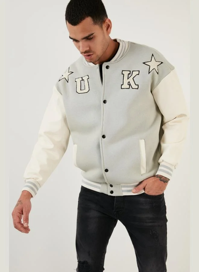 Buratti  Buratti Oversize College Collar Pocket Bomber Jacket Men'S JACKET 628MNH178 for Men | Best Price UAE