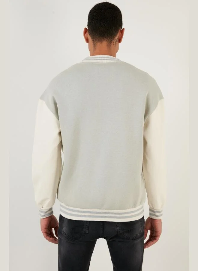 Buratti  Buratti Oversize College Collar Pocket Bomber Jacket Men'S JACKET 628MNH178 for Men | Best Price UAE