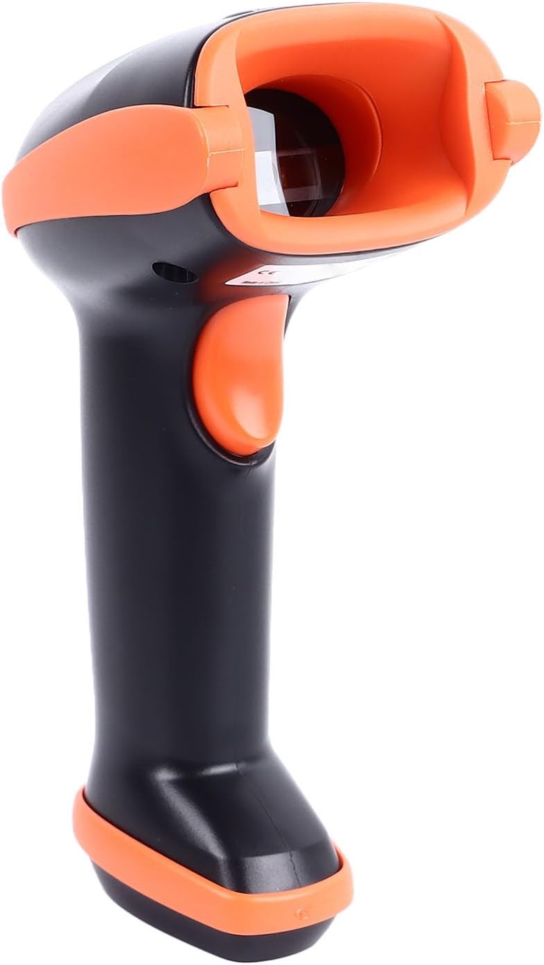 Sorandy QR Code Scanner, Portable Wireless Hand High Speed Reading Held Barcode Reader for Convenience Store Supermarket Courier Warehouse Logistics Inventory Check - Image 2