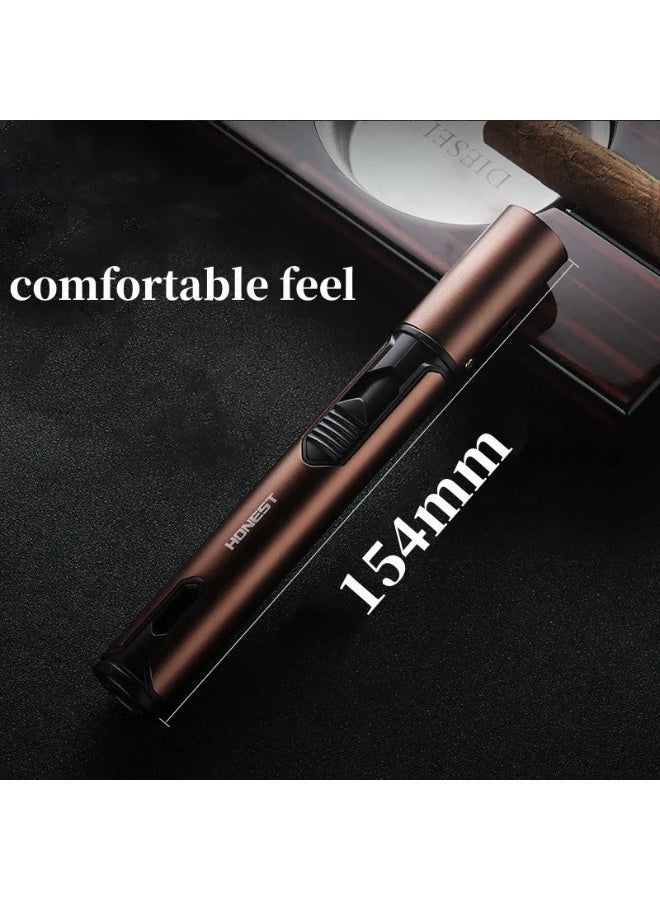 Honest Pen Torch Lighter Adjustable Refillable Butane Jet Flame Portable with Long Neck,Lighter for BBQ, Grill, Candle, Camping, Oud, Bukhoor (Without Gas) - Image 5