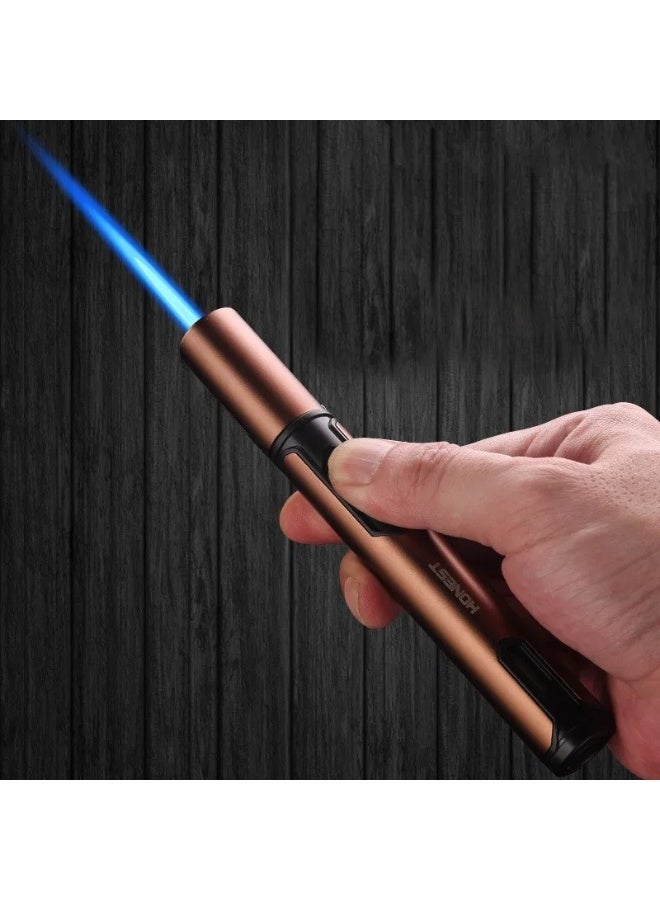 Honest Pen Torch Lighter Adjustable Refillable Butane Jet Flame Portable with Long Neck,Lighter for BBQ, Grill, Candle, Camping, Oud, Bukhoor (Without Gas) - Image 2