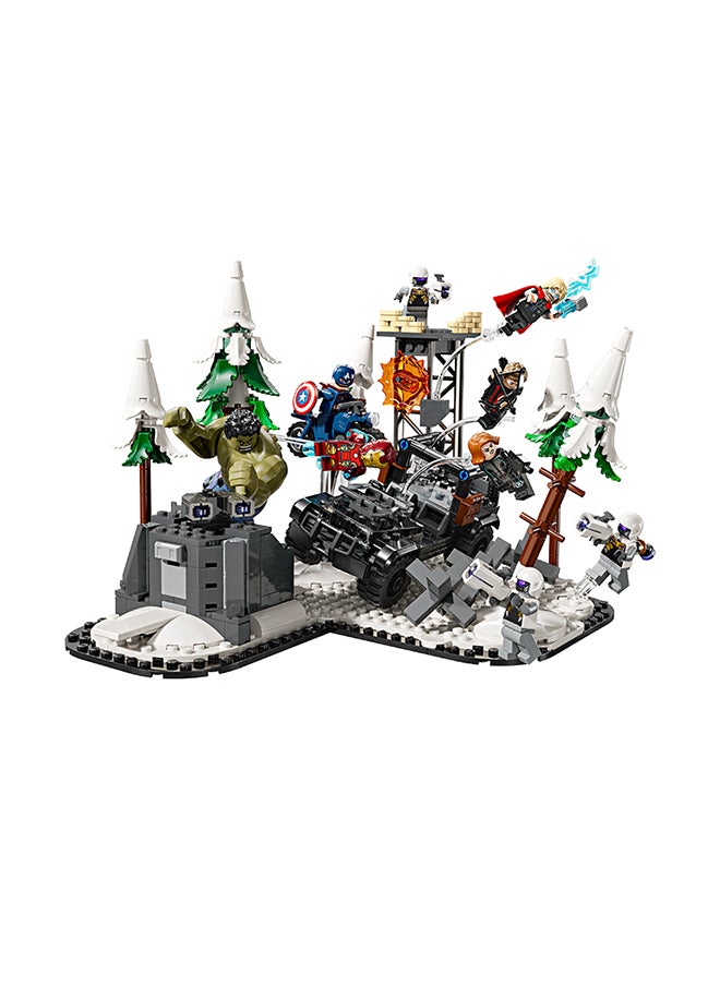 LEGO Marvel The Avengers Assemble: Age Of Ultron, Buildable Super Hero Playset For Kids, 8 Minifigures And Large Hulk Figure, Building Toy For Boys And Girls 76291 (613 Pieces)  - Image 4