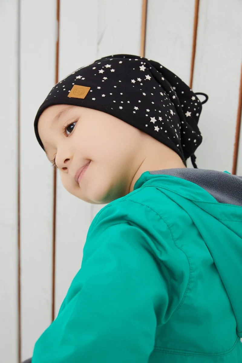 بيبيجيز Cotton Soft Double Layer Combed Spiderman Kids Baby Hat Beanie