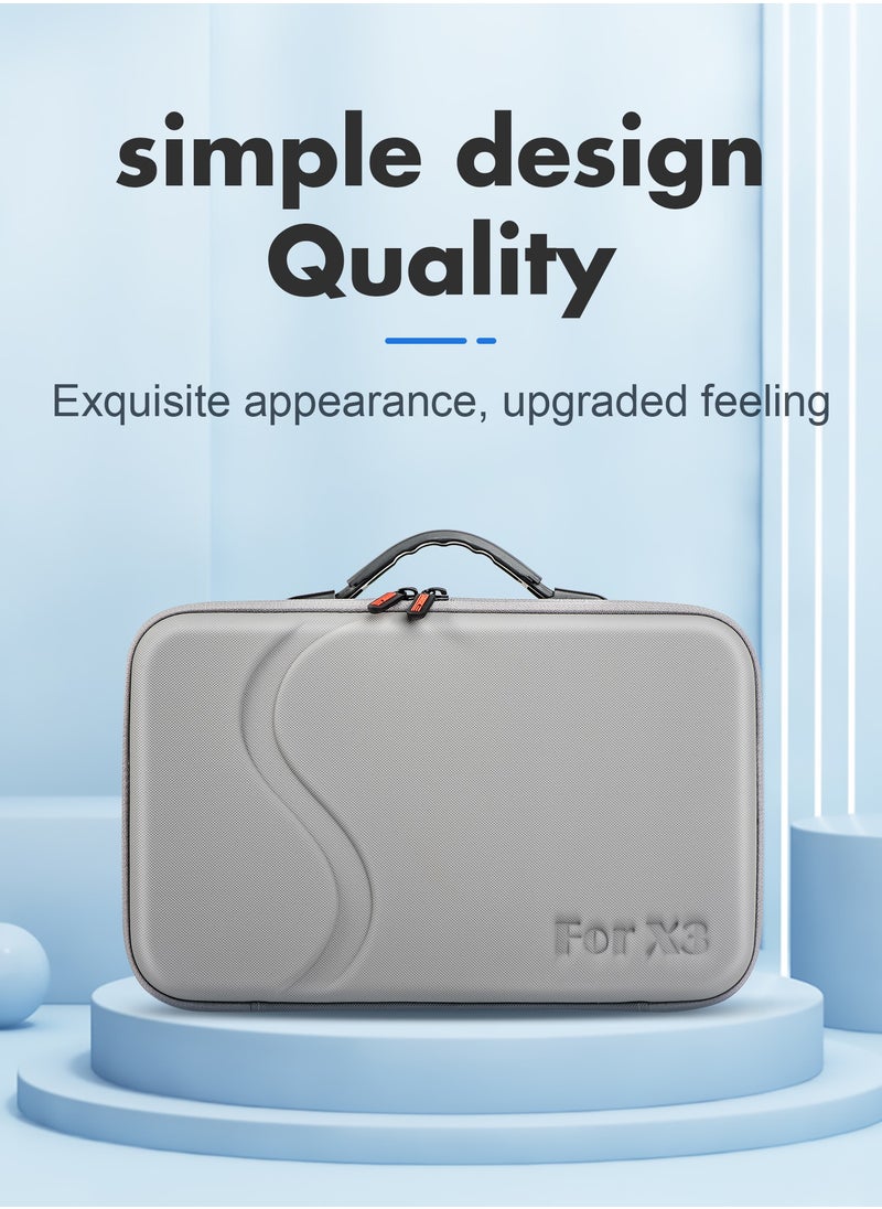 STARTRC - STARTRC Insta360 X3 Carry Carrying Travel Case Shoulder Storage Suitcase Single Camera Bag Pouch Hard Shell Waterproof X3 Gear - Image 1