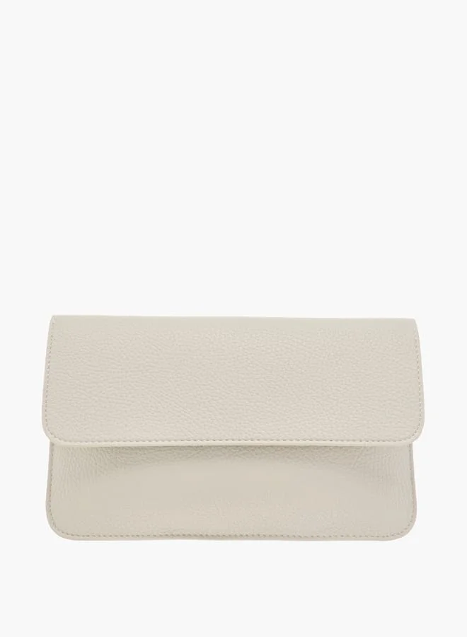 ميسي Solid Shoulder Bag with Zipper Closure and Pouch Set