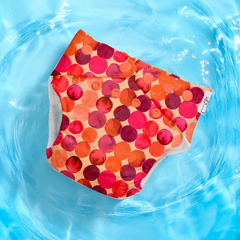 SuperBottoms Swimming Diapers for Babies & Toddlers - Reusable & Adjustable Swim Diapers - Washable Cloth Diapers - Skin Friendly Fabric - Easy to Clean - Fits 3M - 3Y - Image 5