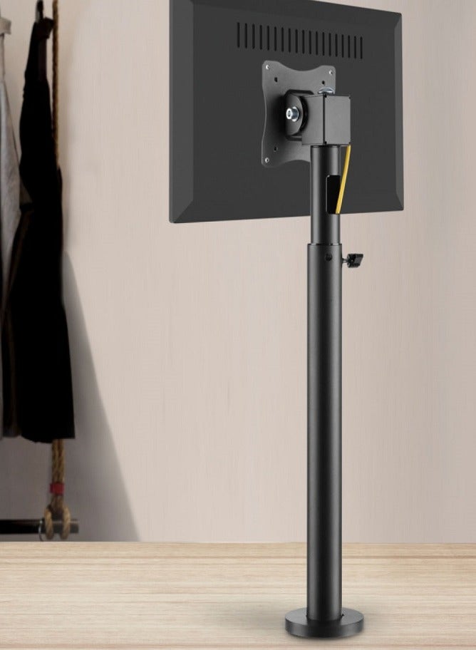 Skill Tech Skilltech SH PM01 Heavy-Duty POS Monitor Pole Mount | Bolt-Down Base | Full Articulation & Swivel (+180°/-180°) | Max VESA 100x100 | 15kg Capacity - Image 2