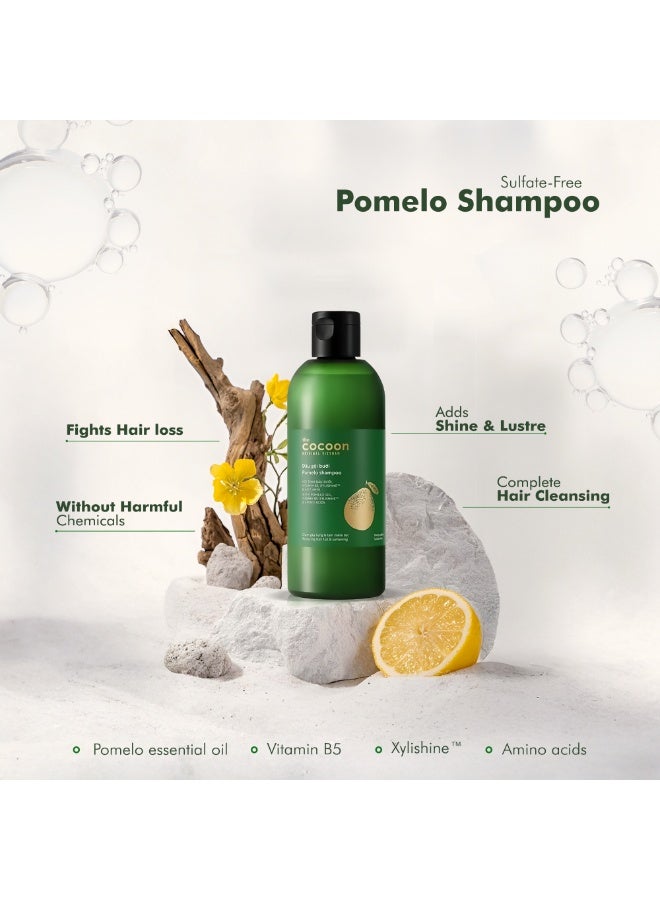 The Cocoon Original Vietnam Cocoon Vietnam Pomelo Shampoo – Hair Fall Control & Hair Growth Booster – Natural, Vegan, Sulfate-Free Shampoo for Men & Women – 310ML - Image 4