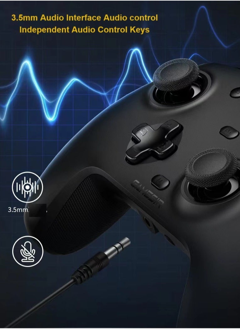 Generic - وحدة تحكم سلكية Gamepad GameSir G7SE لأجهزة Xbox Series X/S وXbox One وWindows 10/11 Plug Steam and Play Gaming Gamepad مع عصا التحكم بتأثير Hall/Hall Trigger، ومقبس صوت 3.5 مم - Image 1