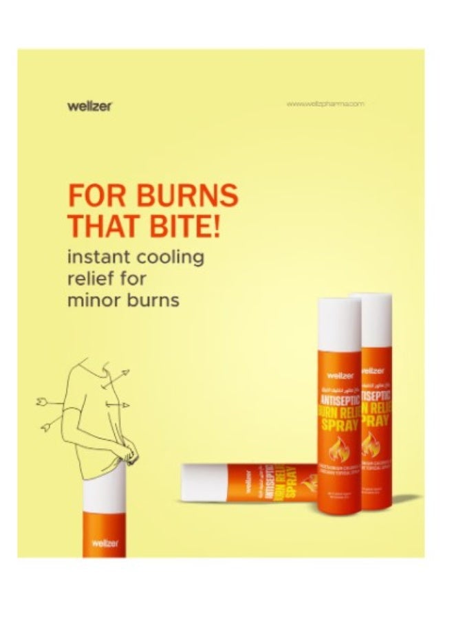 Wellzer Antiseptic Burn Relief Spray 55g - Image 3