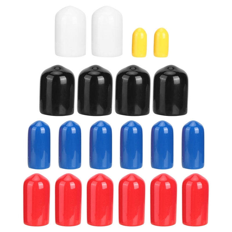 20 Pcs PVC Vacuum Line Cap 1/8in 3/16in 1/4in 3/8in 5/16in Assorted Kit Fit for CHEVY - Image 2