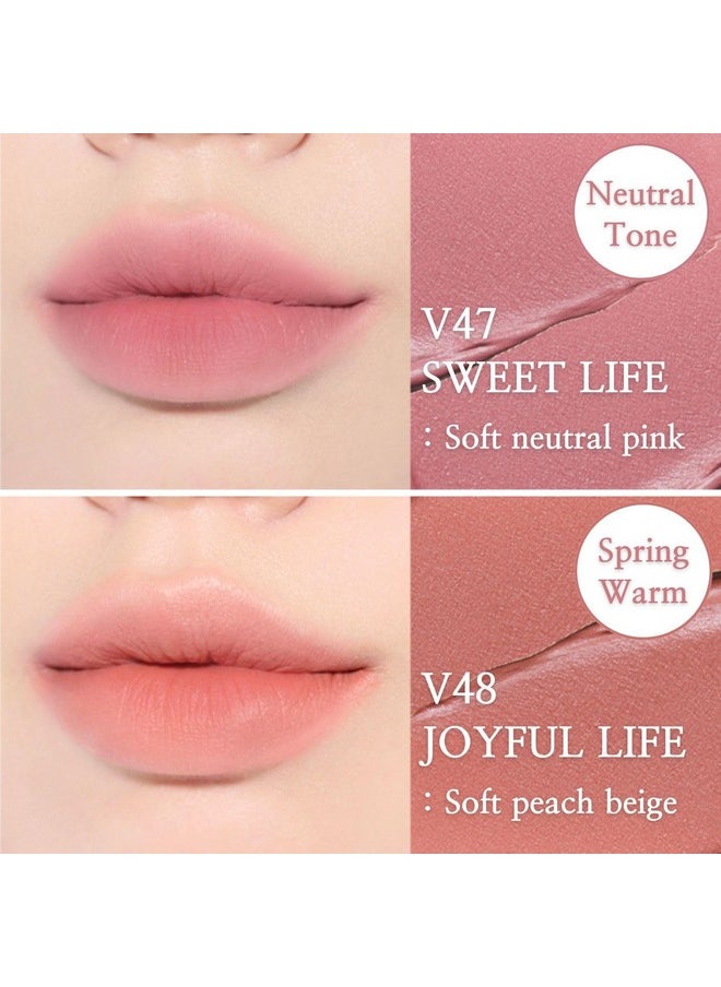 BBI@ BBIA - Bbia Last Velvet Tint Mlbb Edition - Soft Creamy Matte Finish Lip Stain, Blur Effect & Velvety Texture, Long-Lasting, High Pigment, Non-Drying, Vegan, Korean Lip Makeup (V50 Lonely Life, Pack Of 1) - Image 1