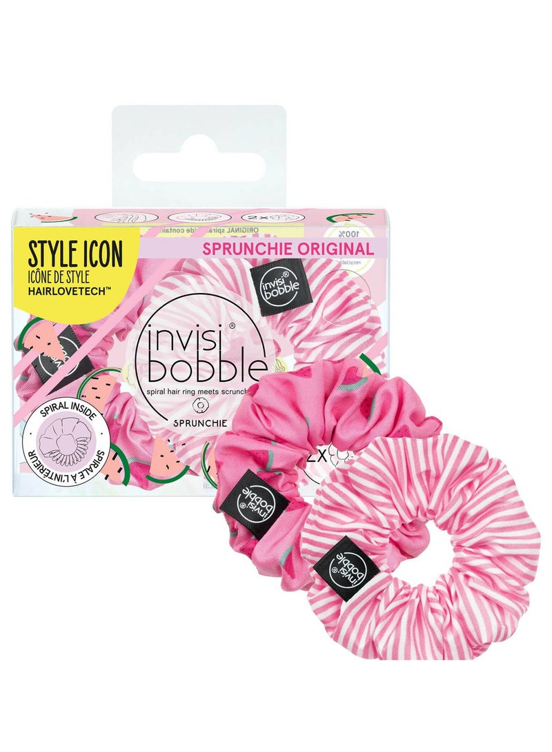 Invisibobble Sprunchie Fruit Fiesta One in a Melon - Image 1